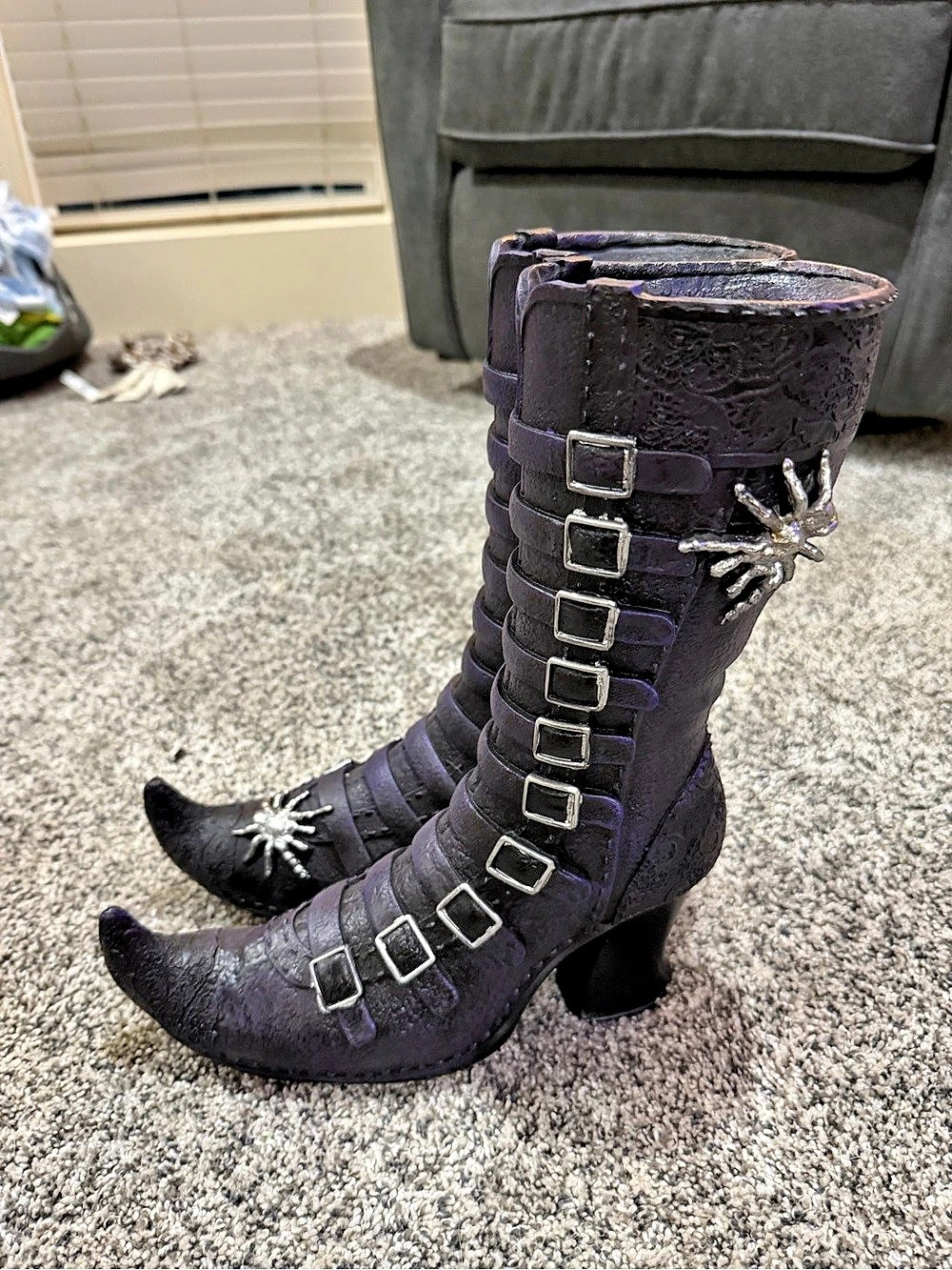 Witch Boot Halloween Decor